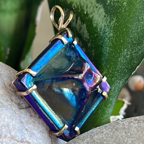 14k gold and Tiffany turtleback custom piece - Picture 11 of 15